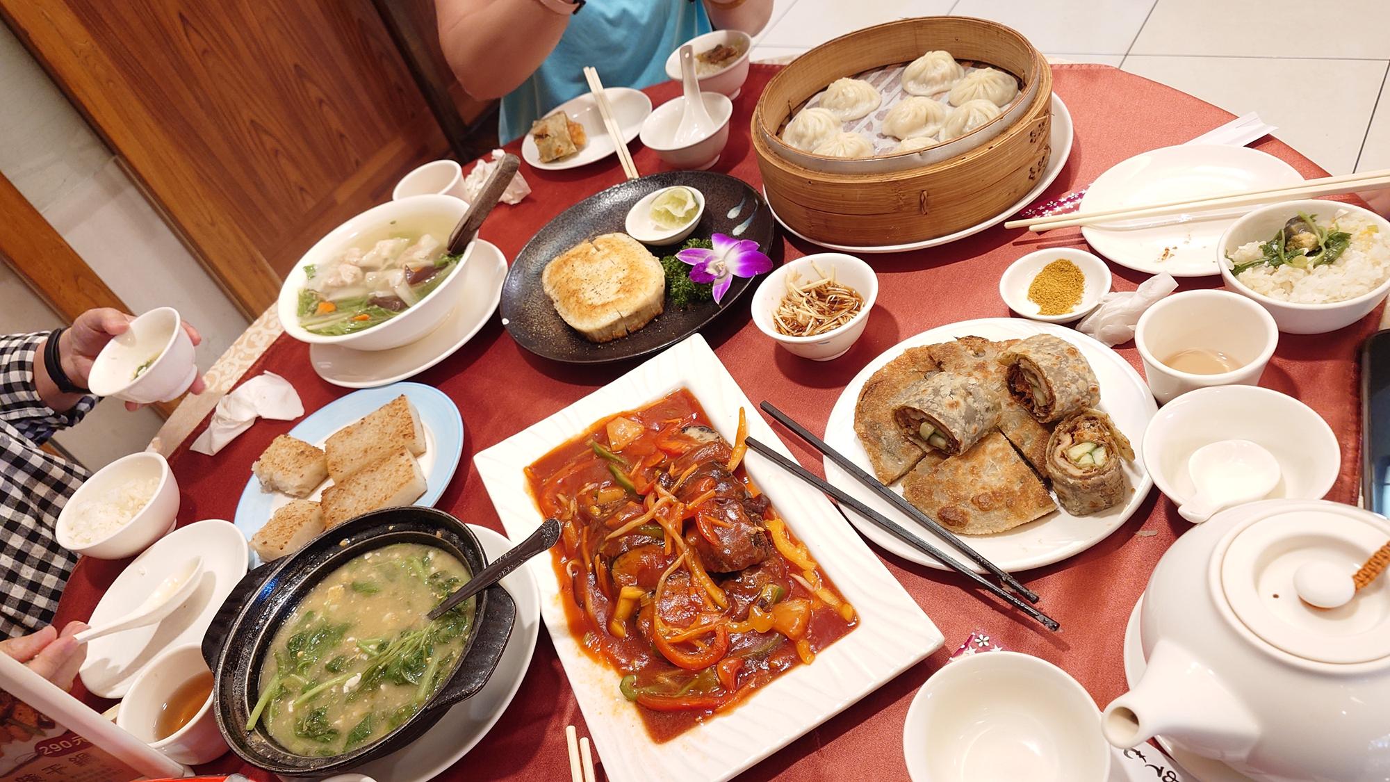 這次享用的蔬食料理合照