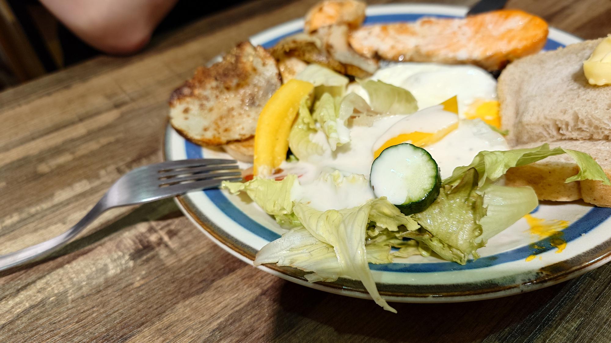 抵家咖啡早午餐生菜沙拉