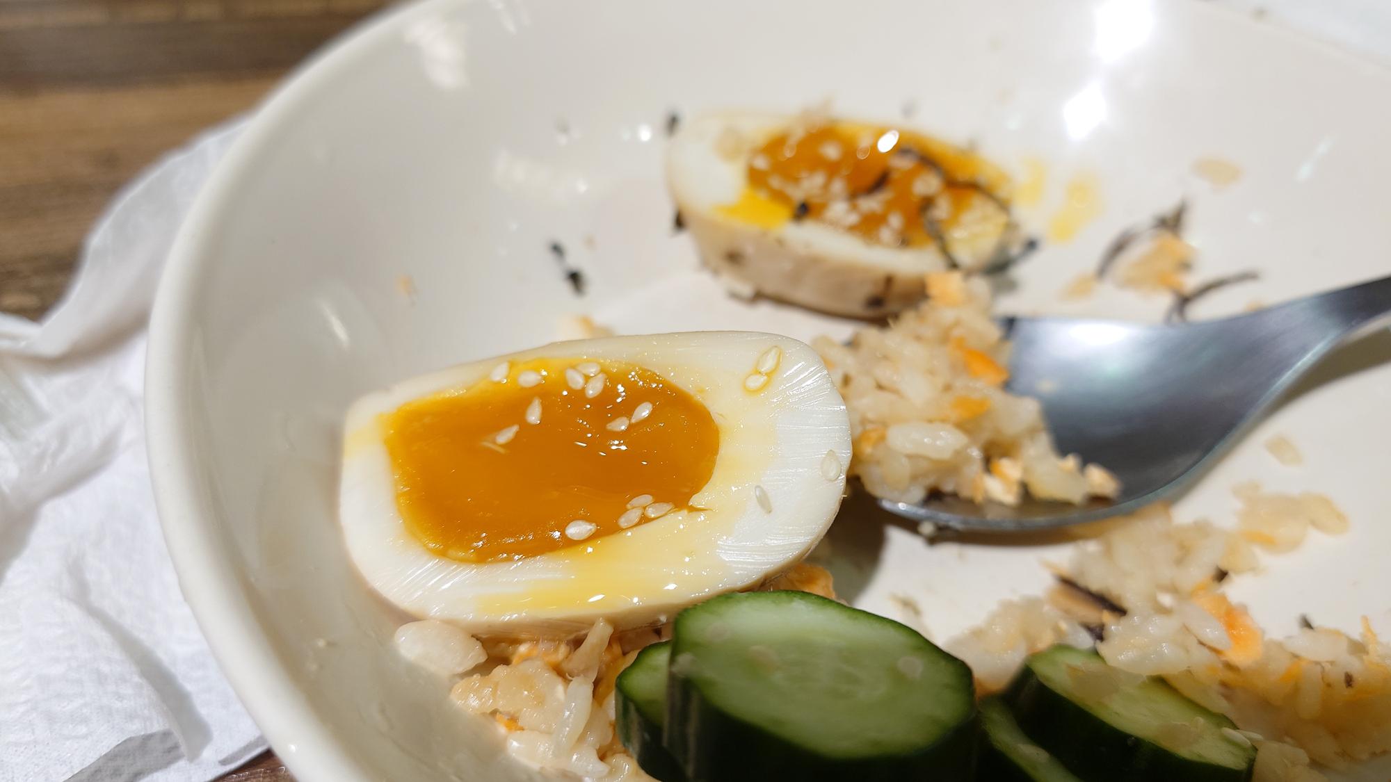 抵家咖啡糖心蛋近拍