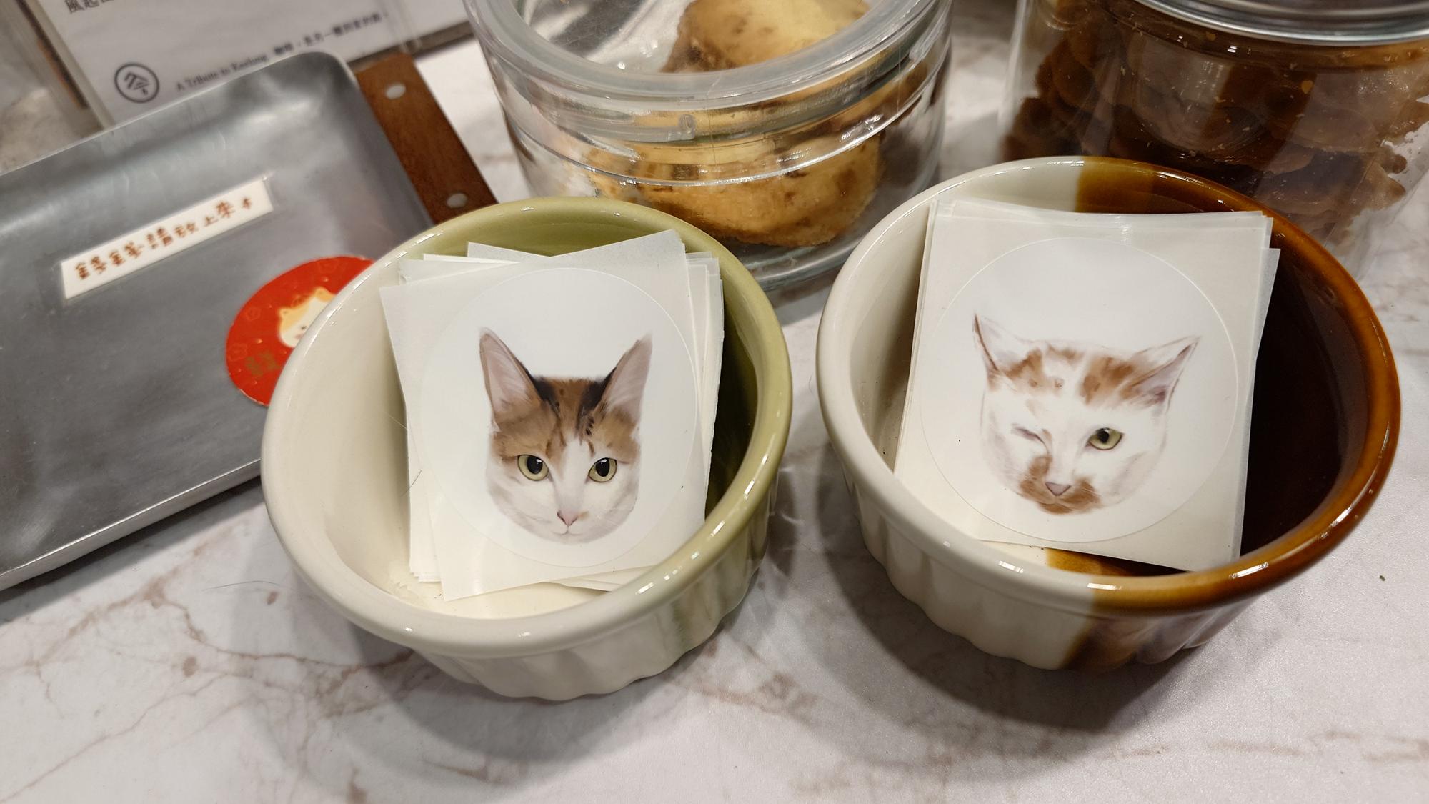 抵家咖啡貓咪貼紙周邊