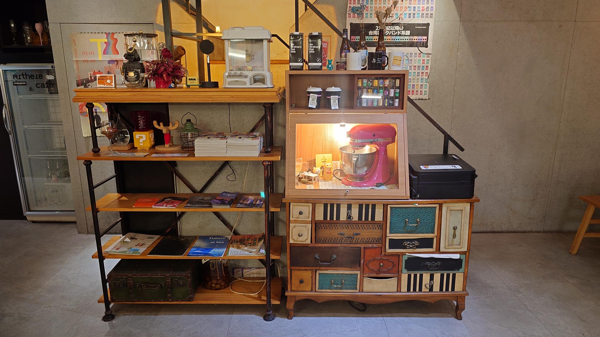Arthere Café 上樓看看咖啡個性裝飾角落