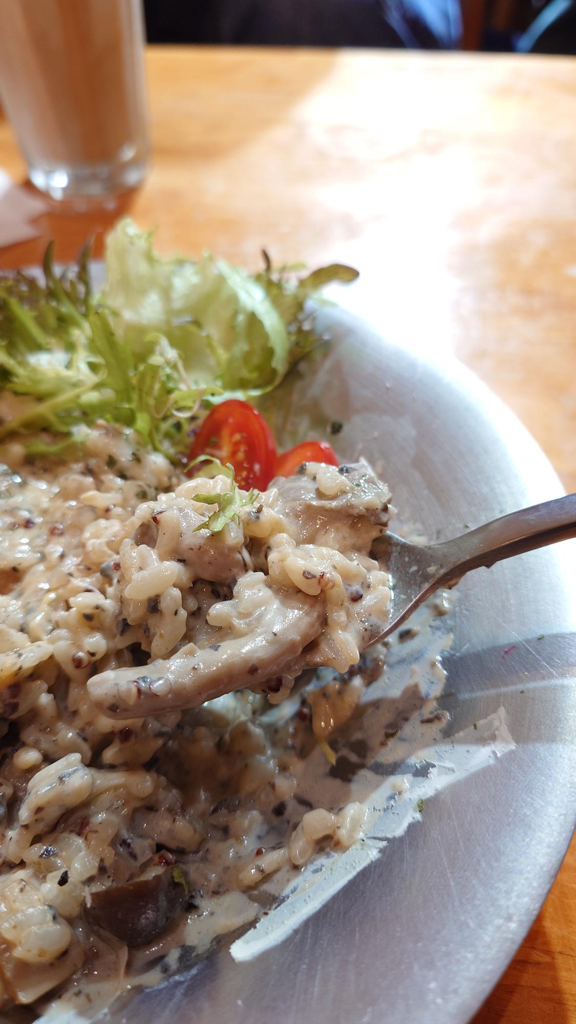 Arthere Café 上樓看看咖啡燉飯杏鮑菇