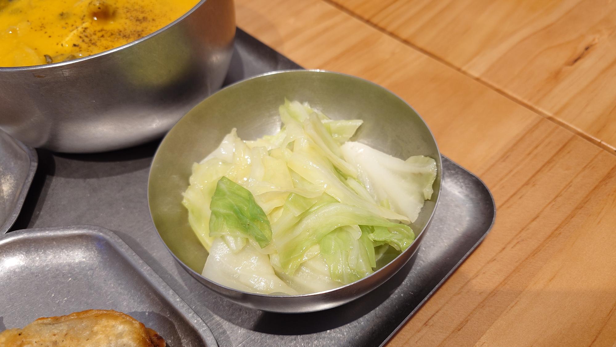 蜜廚素食套餐高麗菜