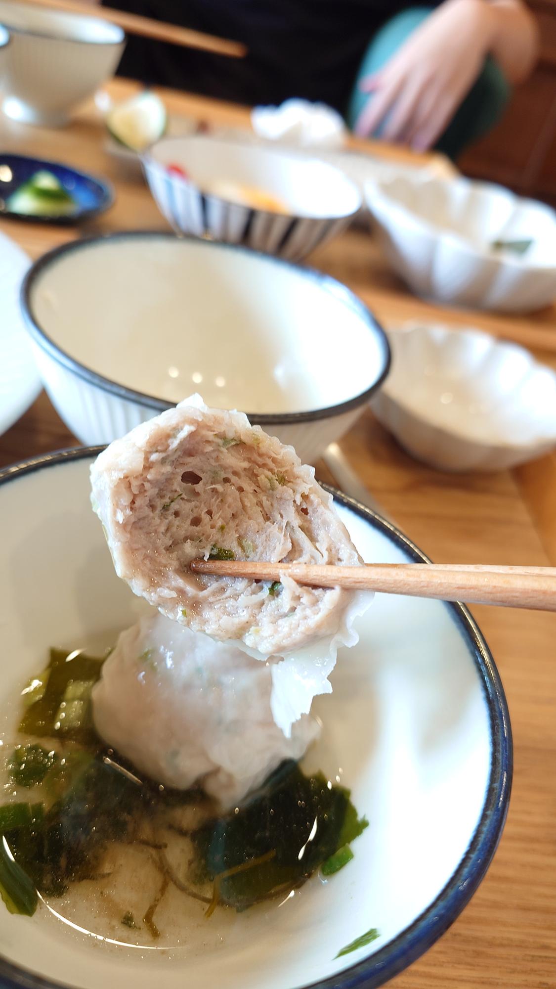 餛飩湯內餡