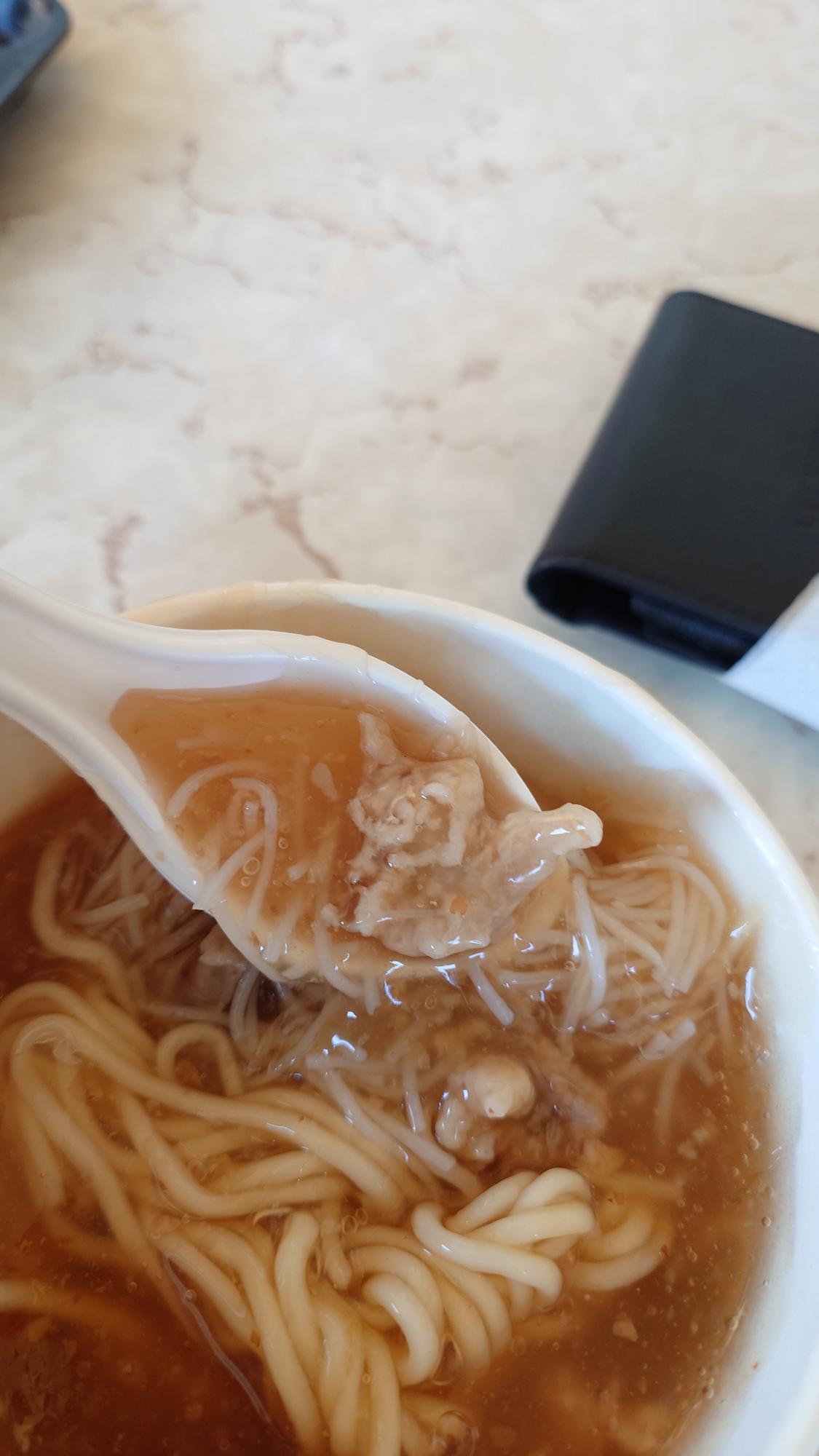 林場肉羹帶有蒜香與甜味的羹湯