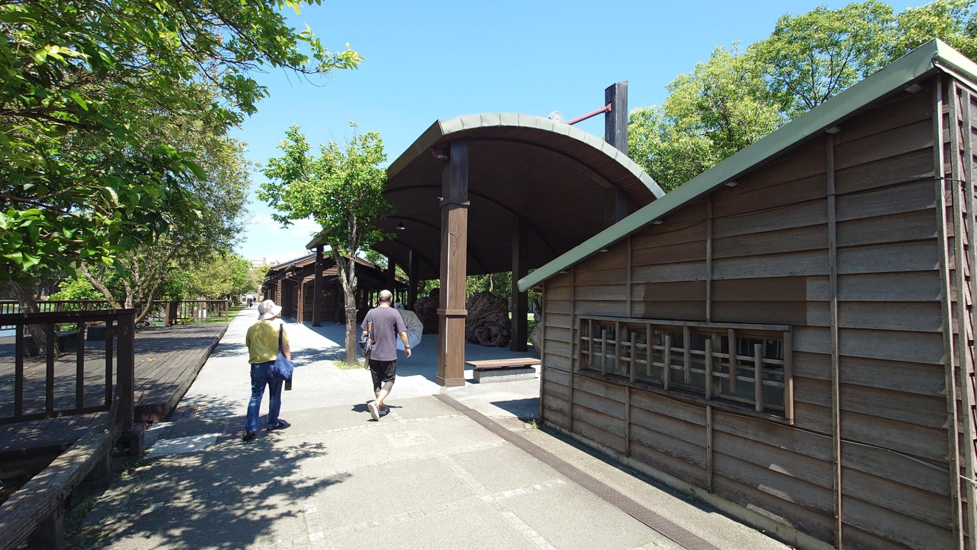 羅東林場古色古香建築
