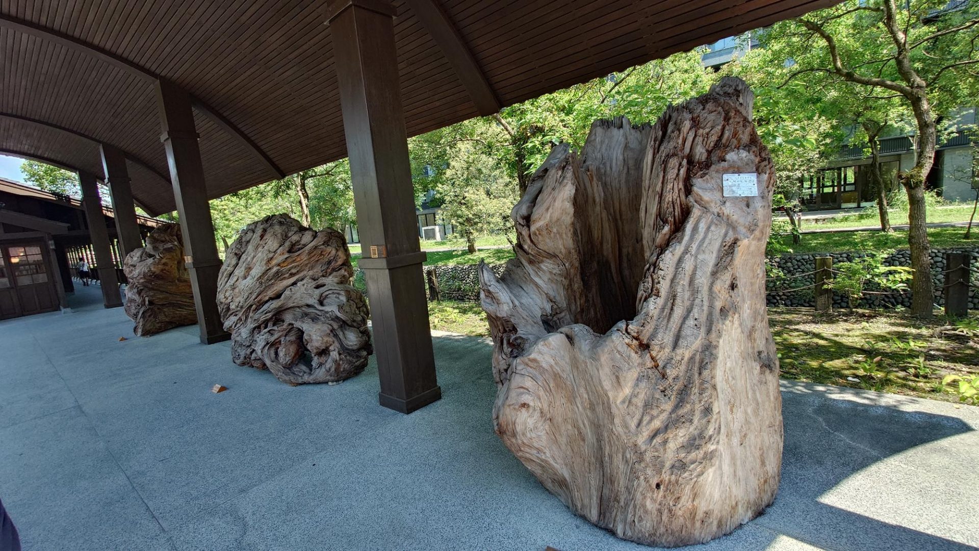 羅東林業文化園區木藝展示